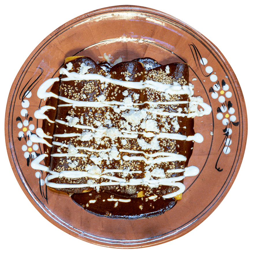 Enchiladas Con Mole
